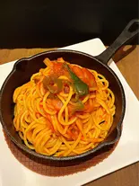 名物ナポリタンモーニングセット(フレーバーティバッグ付)（喫茶館プロコップ）
