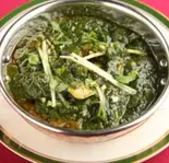 ジャガイモ＆ほうれん草カレー/Aloo Palak Curry（インド料理 ニュータージマハルエベレスト 西九条店）