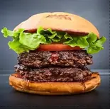 ダブルハンバーガー（SHOGUNBURGER町田店）