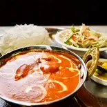 バターチキンカレーButterChiken curry set（GORKHALI 小松島店）
