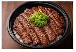 ハラミ丼（とろけるハンバーグ福よし 大阪心斎橋店）
