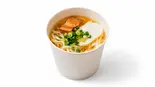 沖縄そば「Mini Okinawa sobs」（ポーたま 博多マルイ店 【沖縄発ポーク卵おにぎり専門店】）