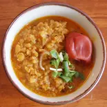鶏ひき肉とナンコツのキーマカレー(初台スパイス食堂 和魂印才たんどーる)
