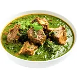 マトンほうれん草 Mutton Spinach（DELHI HOST CAFE＆CURRY）