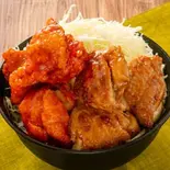 鶏唐丼(焼肉)（まんぷく食堂）