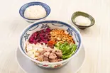 ジャパニーズ担担麺(ライス・温玉) Japanese Dan Dan Noodles (Rice - Poached Egg)（中華そば 埜邑）