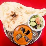 ナスキーマカレーセット（アジアン料理エバーグリーン）