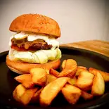 JALAPENO CHEESE BURGER / ハラペーニョチーズバーガー（ハンバーガー＆ジャンクフード THE SPRINGFIELD）