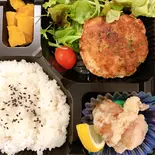 鶏ハンバーグ弁当(鶏一輪)