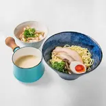 komugi白湯つけ麵とミニ豚丼(鶏と魚介らぁ麺komugi)