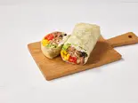 クラシックポークブリトー Carnitas Burrito（フリホーレスブリトー＆サラダ 麻布十番）