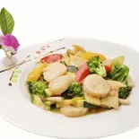 ホタテと野菜炒め（中華料理 華景園）