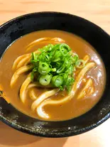 カレーうどん(自家製さぬきうどんと肉 甚三 神田店)
