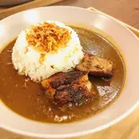 カレー（cafeオオワニ通リ）