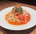 「冷製パスタ」トマトとツナのアーリオ・オーリオ（マロニエ）