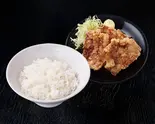 豚のから揚げ・ライスセット（らあめん花月嵐 南行徳駅店）