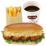 選べるコッペパンセットE<ポテト&ドリンク付き>(パンの田島 浅草ROX店)