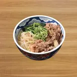ねぎ塩カルビ丼（焼肉丼・旨辛うどん すみのえ食堂）