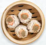 カニ卵入り焼売(3ケ) Crab Shao Mai (3 Pieces)(小星星餃子酒場)
