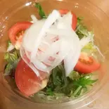 一人用サラダ（お好み焼 れんれん）