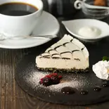 黒ゴマのレアチーズ（Cafe BonBon）