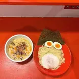 担々つけ麺（横浜家系ラーメン 赤家 住吉店）
