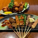 純鶏セット(7種盛・唐揚げ)（地鳥や 純鶏）