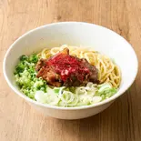辛味噌肉ネギまぜそば Spicy Miso Mazesoba（牛すじ煮込まぜそば 麺ビート 蔵前）