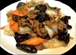 牛肉の黒胡椒炒め（千葉餃子 船橋店）