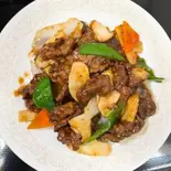 牛肉黒胡椒炒め（中華料理 北京亭 戸田公園店）