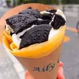 【期間限定】オレオクリームチーズ(アイリークレープ)