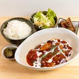 手ごね煮込みハンバーグ（ふみちゃんキッチン 立川店）