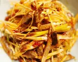 ネギとチャーシューの和え物 Roasted Pork With Japanese Leek（心意）