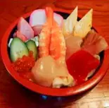 海鮮上ちらし(志げる寿司)