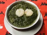 サグプラウン カレー /saag prawn curry（PASHUPATI PALACE）