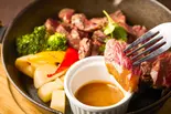 特製牛ハラミステーキ弁当（牛ハラミステーキ＆ローストビーフ専門店 ( LUXURY BAR MILAS 恵比寿店 )）