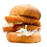 ダブルポークカツバーガー（HAMBURGER SHOP プラージュ）