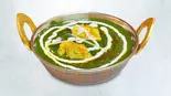 チキンパラックカレー (Chicken Palak Curry)（インドネパールレストランタージマハル(新大阪)）