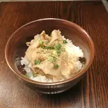 ミニ肉丼（つけ蕎麦専門 たま家）