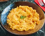 タイ風豚ひき肉の卵焼き ไข่เจียวหมูสับ/ Thai Style Minced Pork Omelette（Bangkok77）