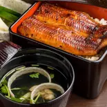 うな重梅(肝吸い、お新香つき)（麻布しき 旗の台店）