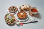 【ごちそう】カニアヒージョセット(バスク風カニグラタン専門店 カニかめ)