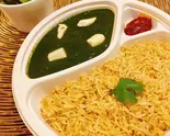 カレーライスセットCurryRiceSet（インドレストランミティラー道頓堀）