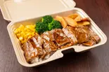 極旨ねぎ塩だれ牛カルビ弁当(カルビ100g)（キッチン バラティエ 武蔵小山店）