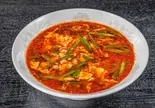 元祖辛麺レギュラー（辛麺屋 桝元 大名店）
