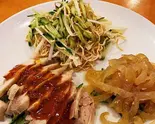冷菜3品セット 干し豆腐、バンバン鶏、クラゲの和え物（常翔來）