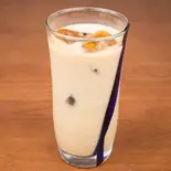 アイスカフェオーレ(珈琲氷入り)（ぴらにやカフェ）