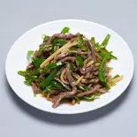 牛肉とピーマン炒め（中国料理 品珍酒家 瀬谷店）