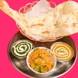 Bセット( B set )（カレーインドタージマハル出来島店）