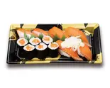 サーモンづくし 1人前 6貫+巻き1本（にぎりの徳兵衛 川原店）